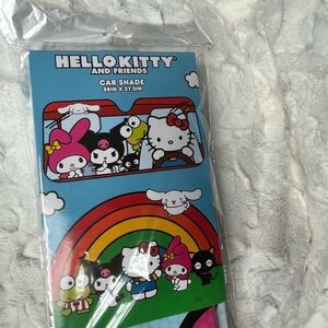 Hello kitty car sunshade